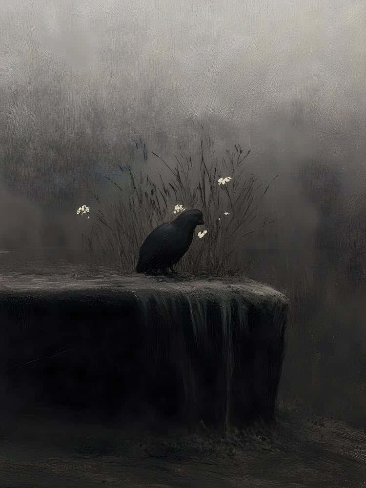 Dark Gothic Crow 4