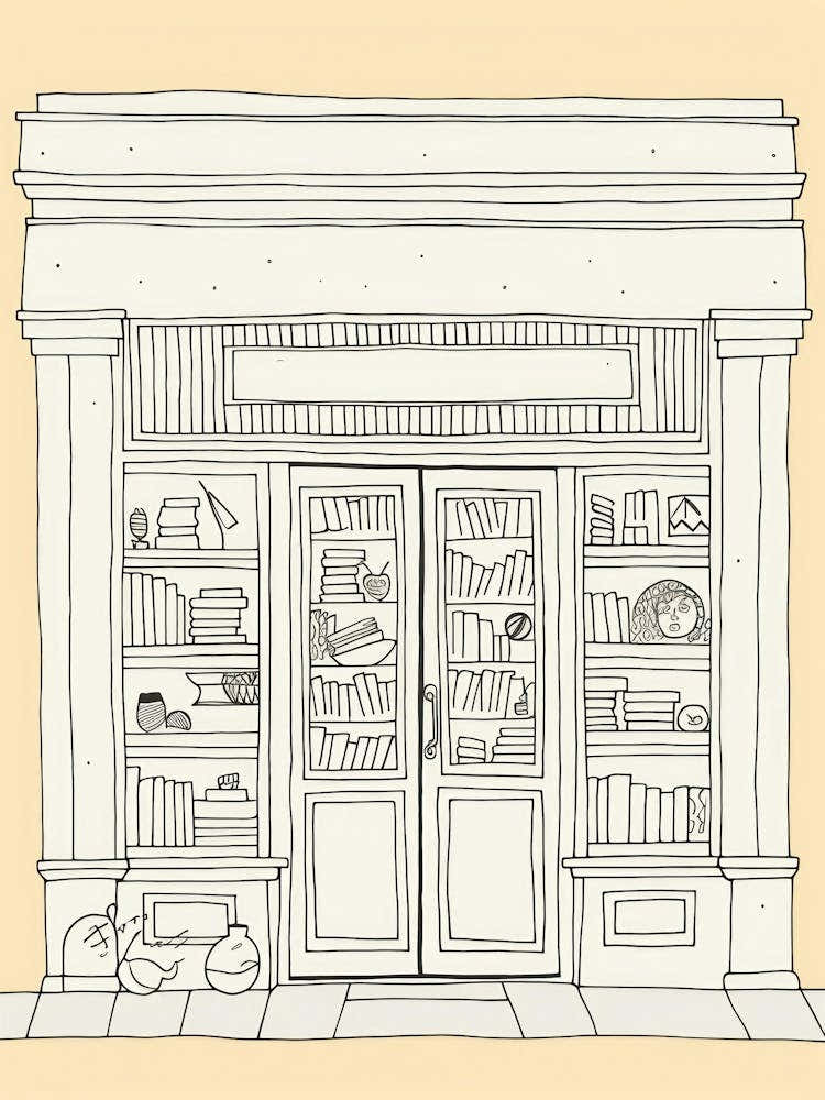 Madrid The Book Nook Pastel Colours 2