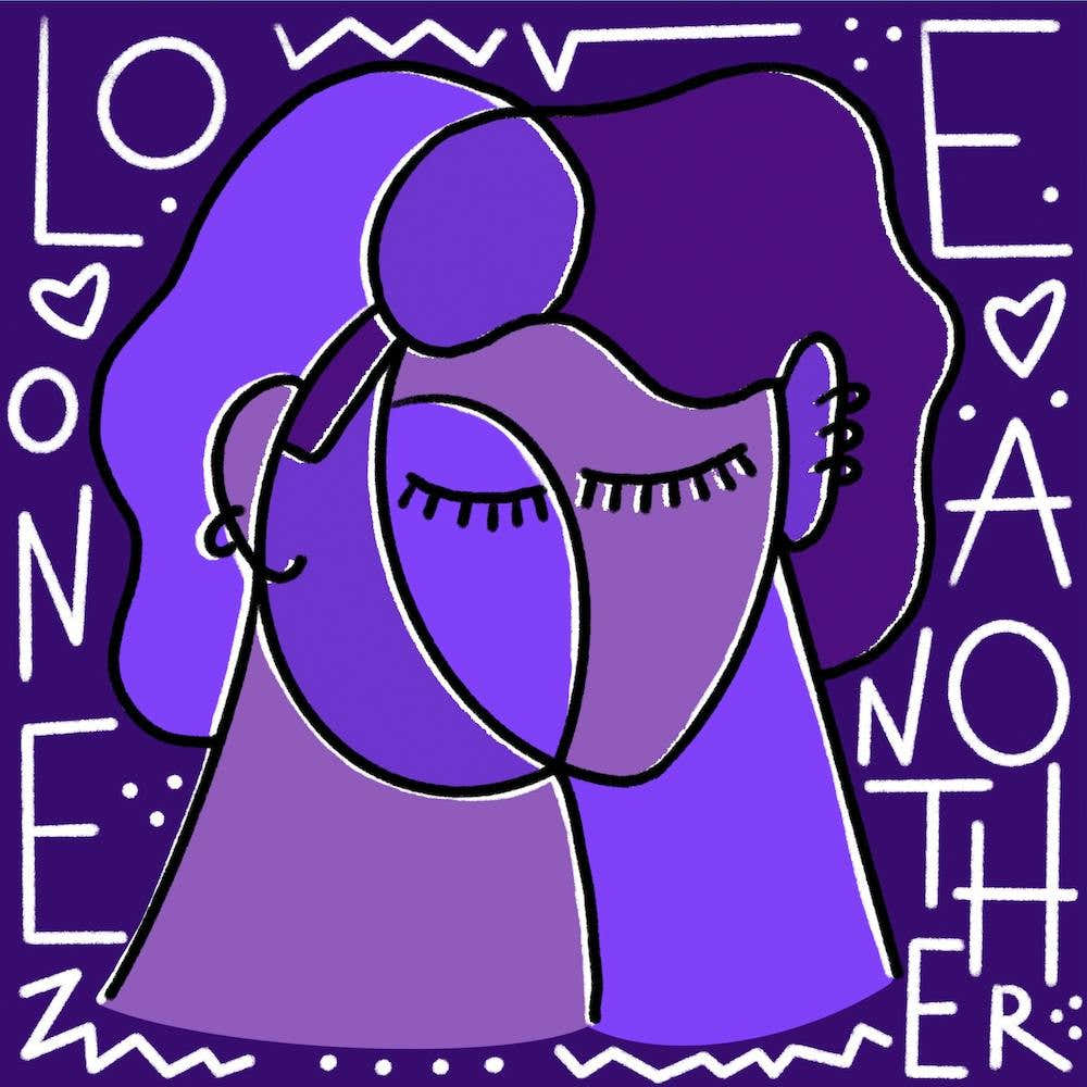 Love One Another Square