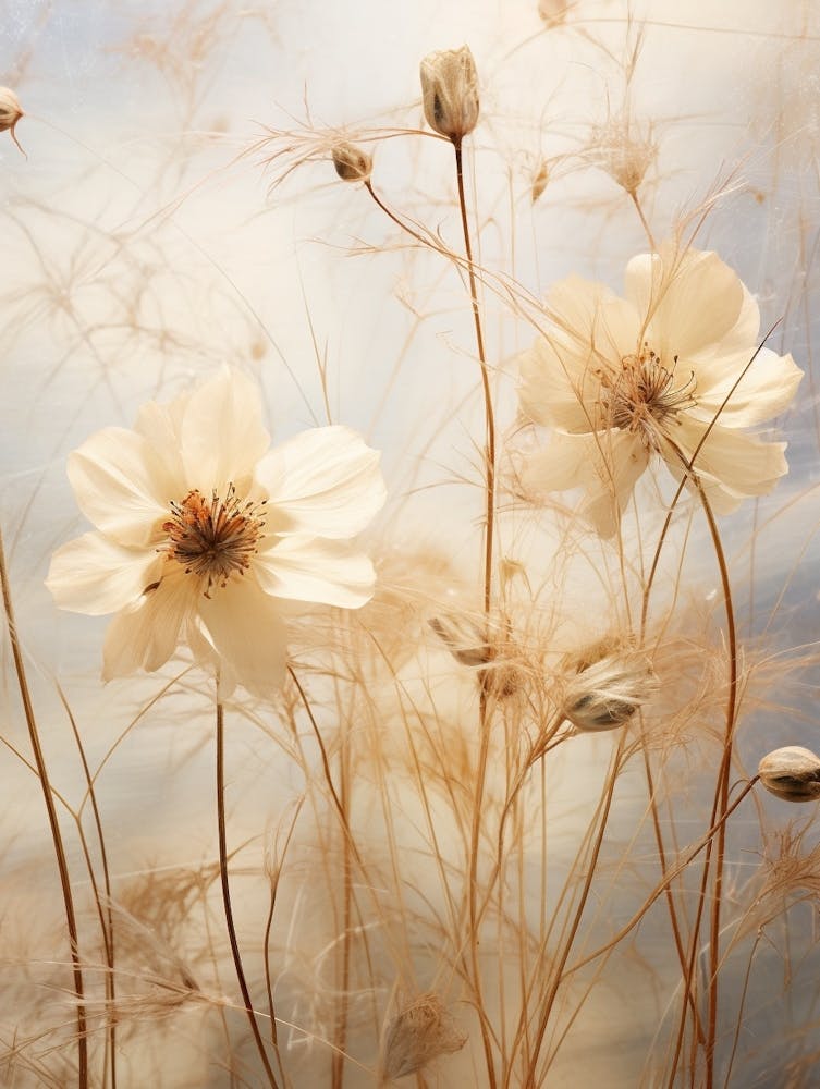 Boho Dried Flowers Love In A Mist Nigella 5