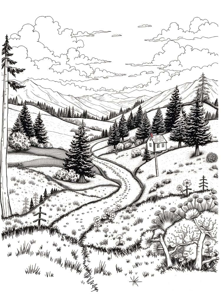 Landscape With Trees 1