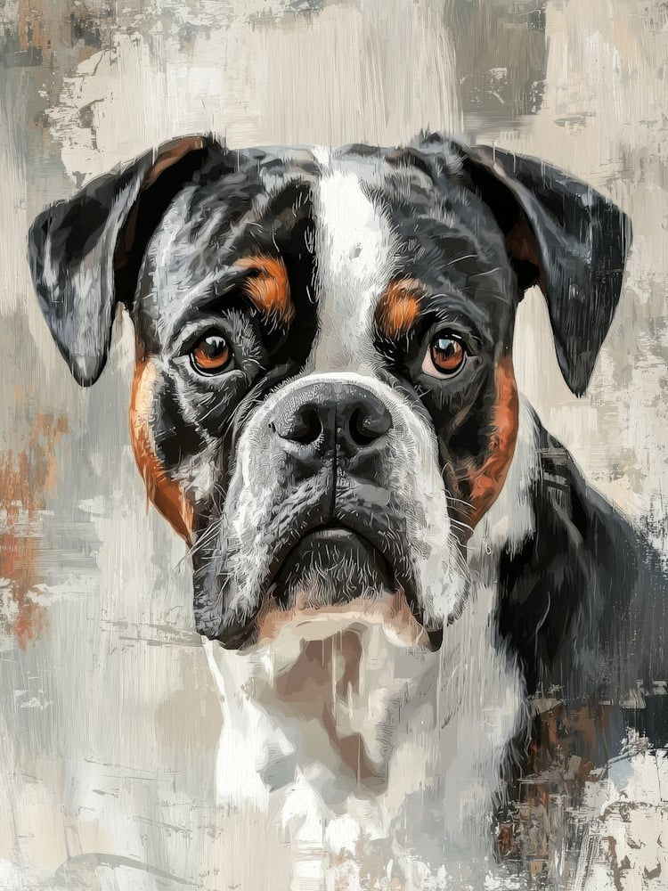 Boxer Canvas Print 3