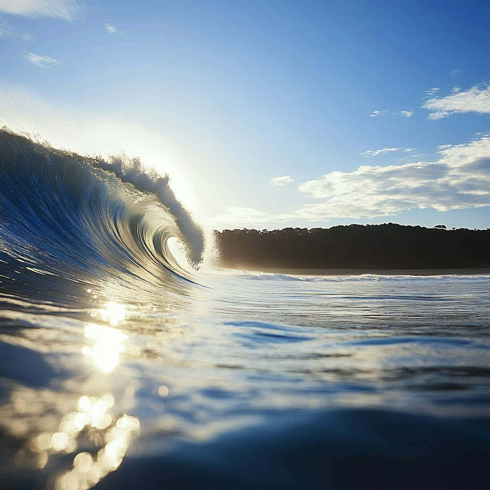 Wave Breaking In The Ocean