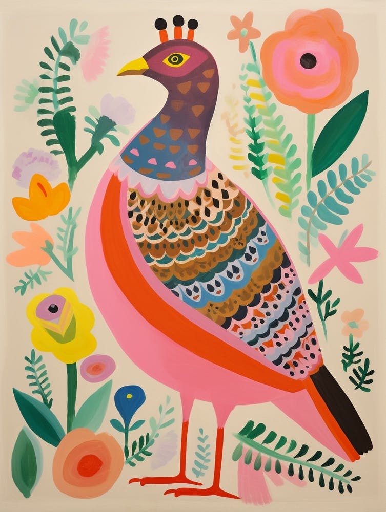 Pink Scandi Grouse 3