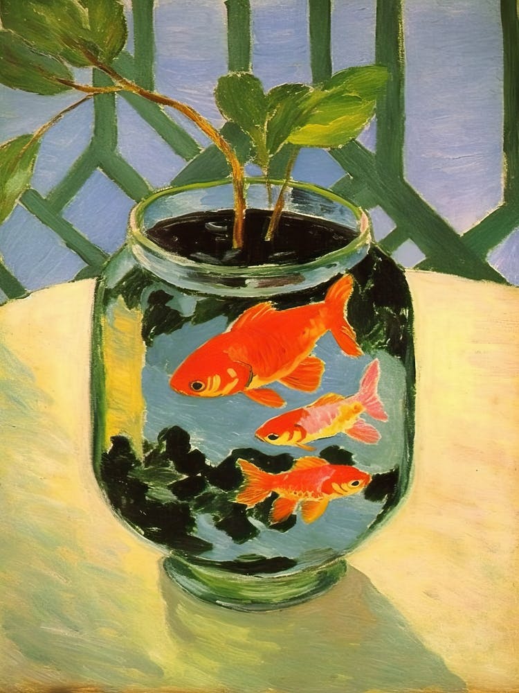 Three Golden Fishes