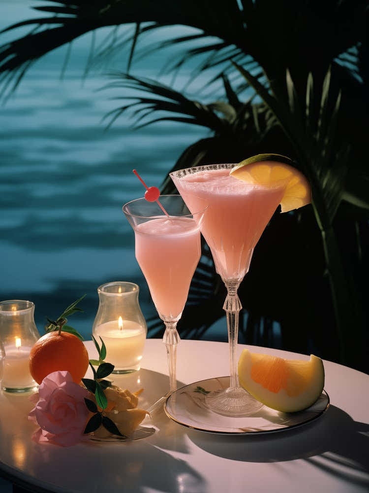 Cocktail At The Beach