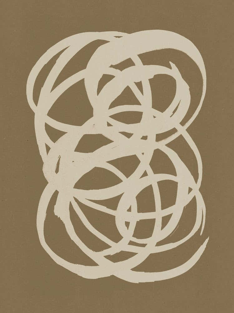 Ink Scribble 2 Ochre Tones