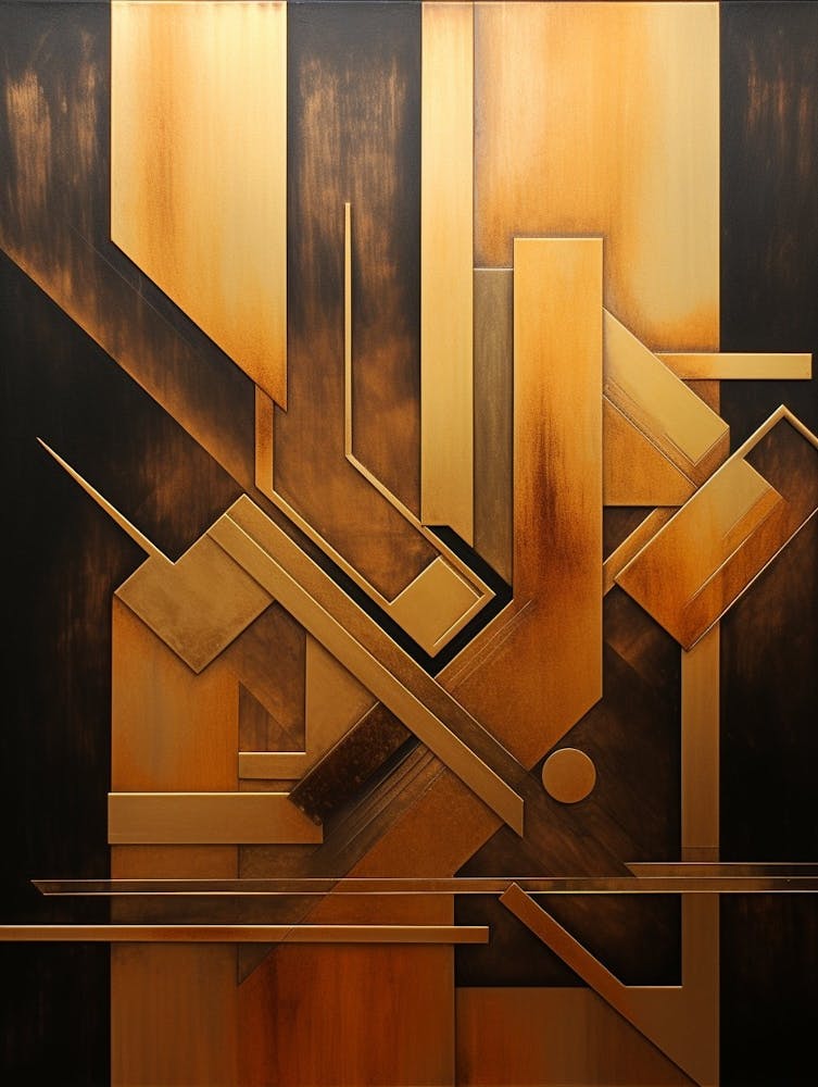 Dynamic Geometric Abstract Illustration 8