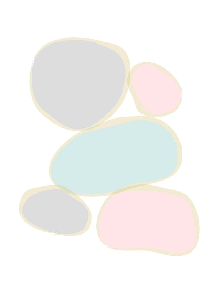 Pastel Stones Three