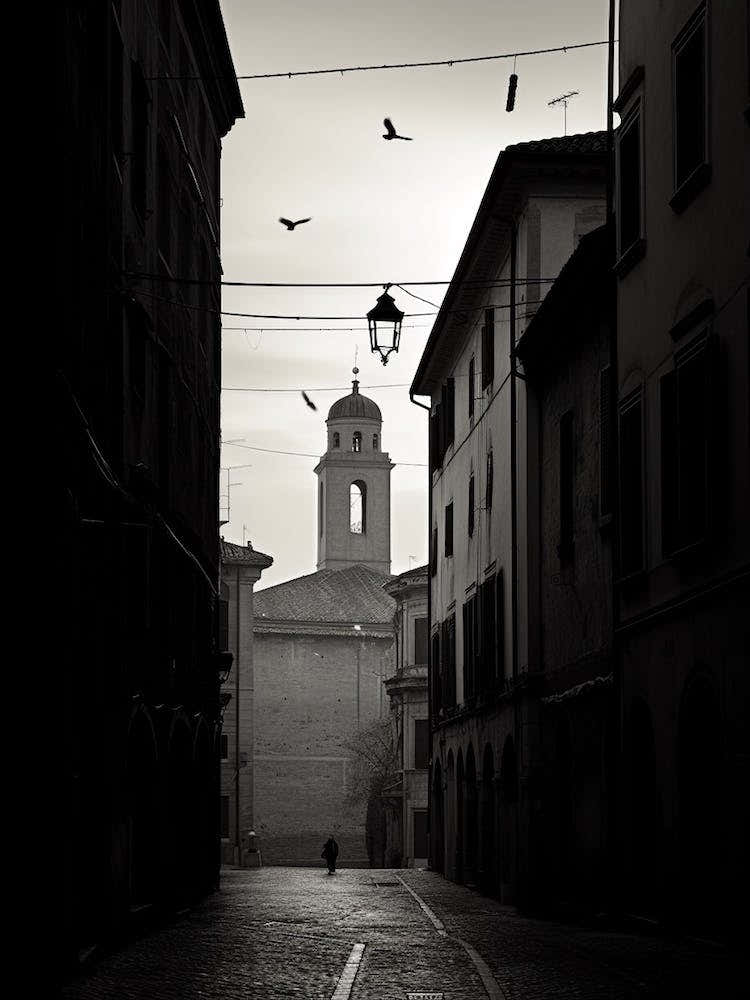 Parma, Italy,  Black And White Analogue Photography  3