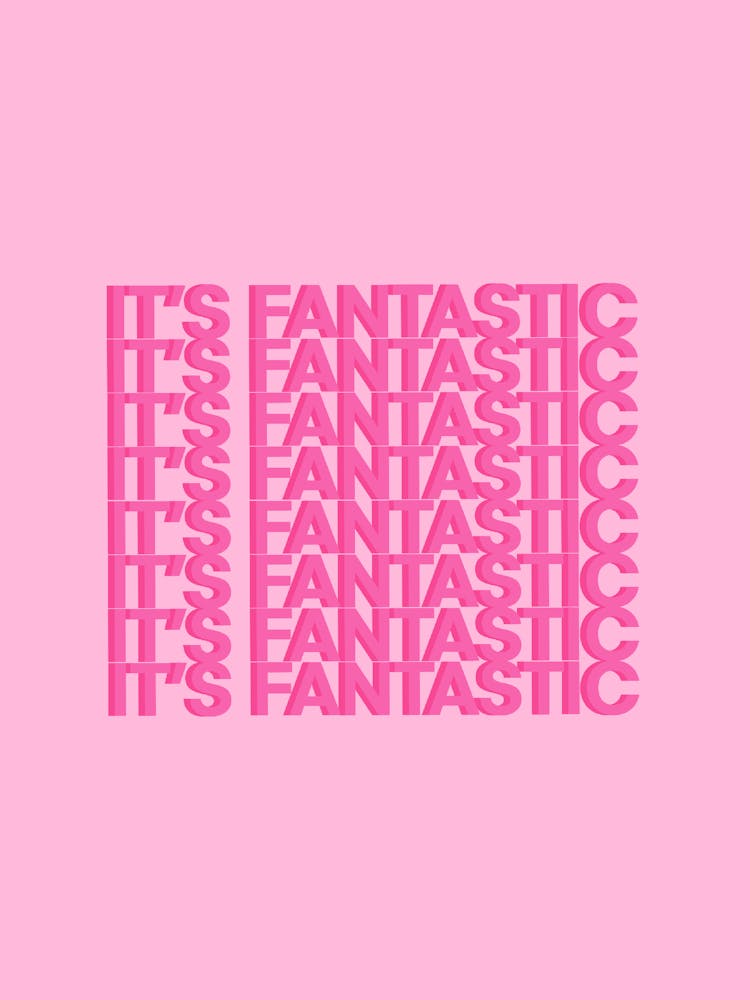 Pink Barbie It's Fantastic