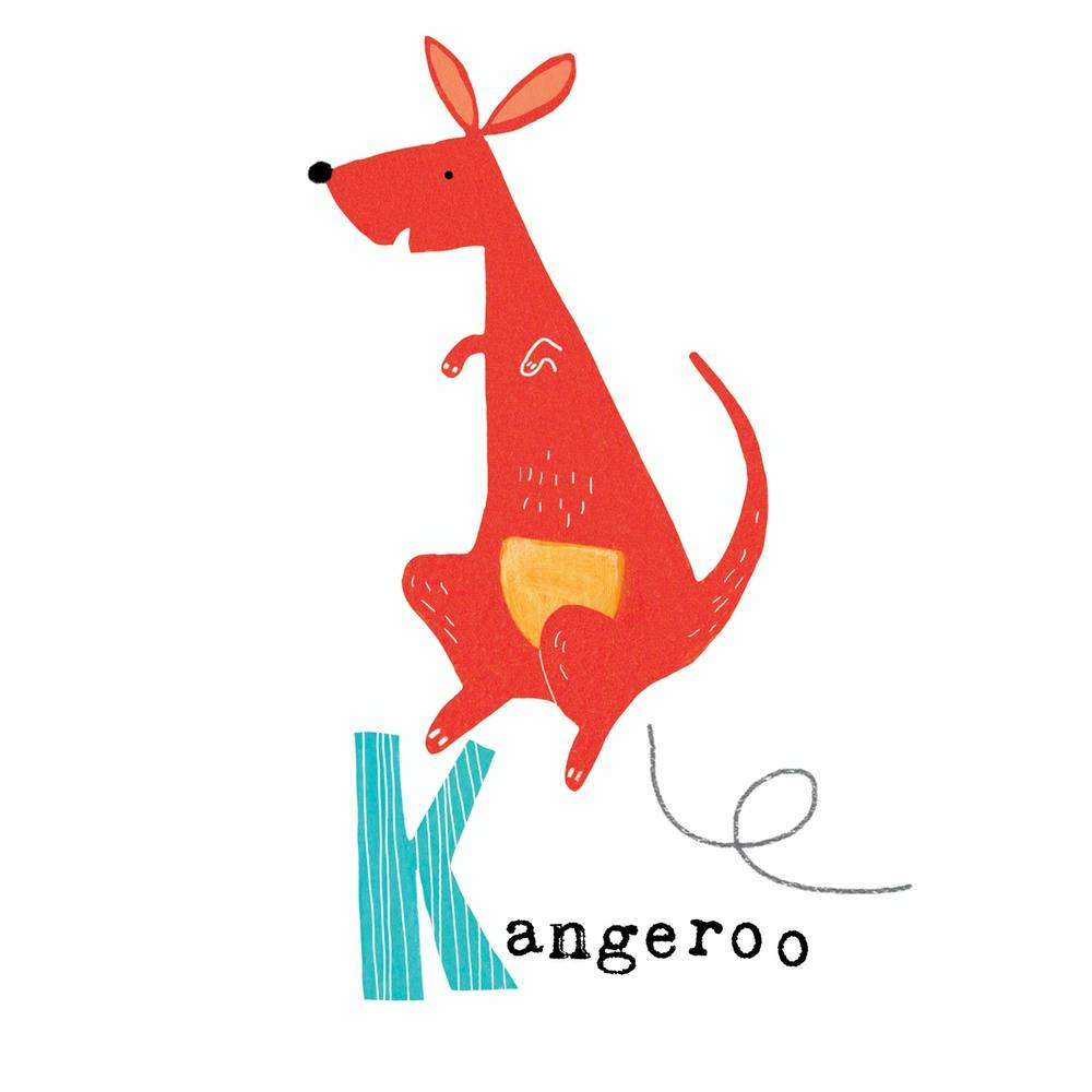 K is for Kangeroo