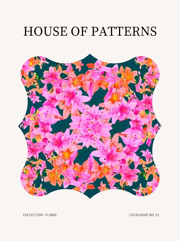 Floral Pattern Poster 51