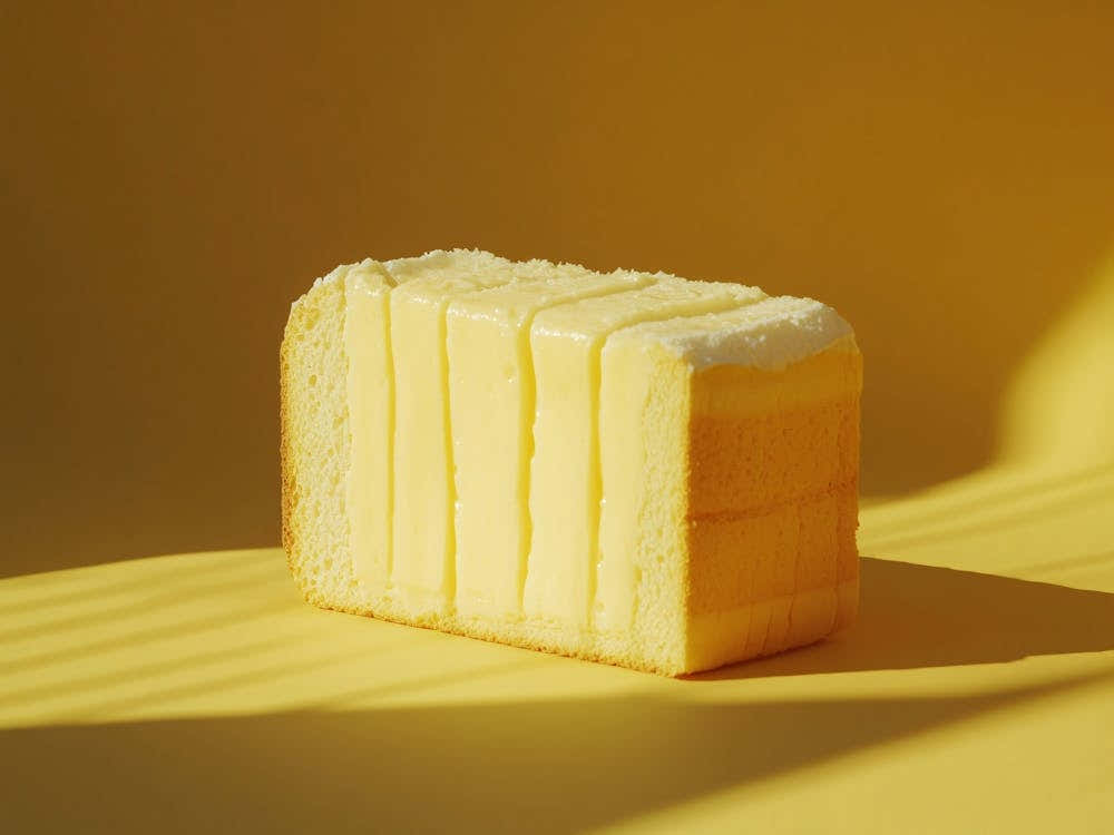 Slice Of Butter Cake