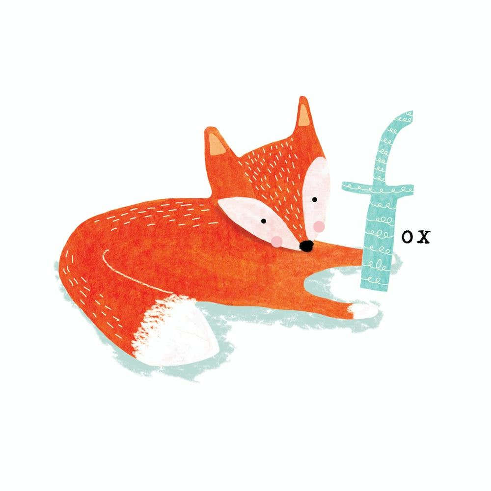 F is for Fox