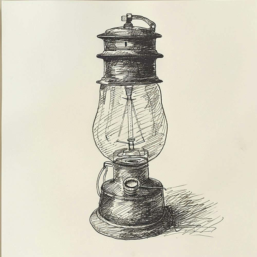 Old Fashioned Lamp 1