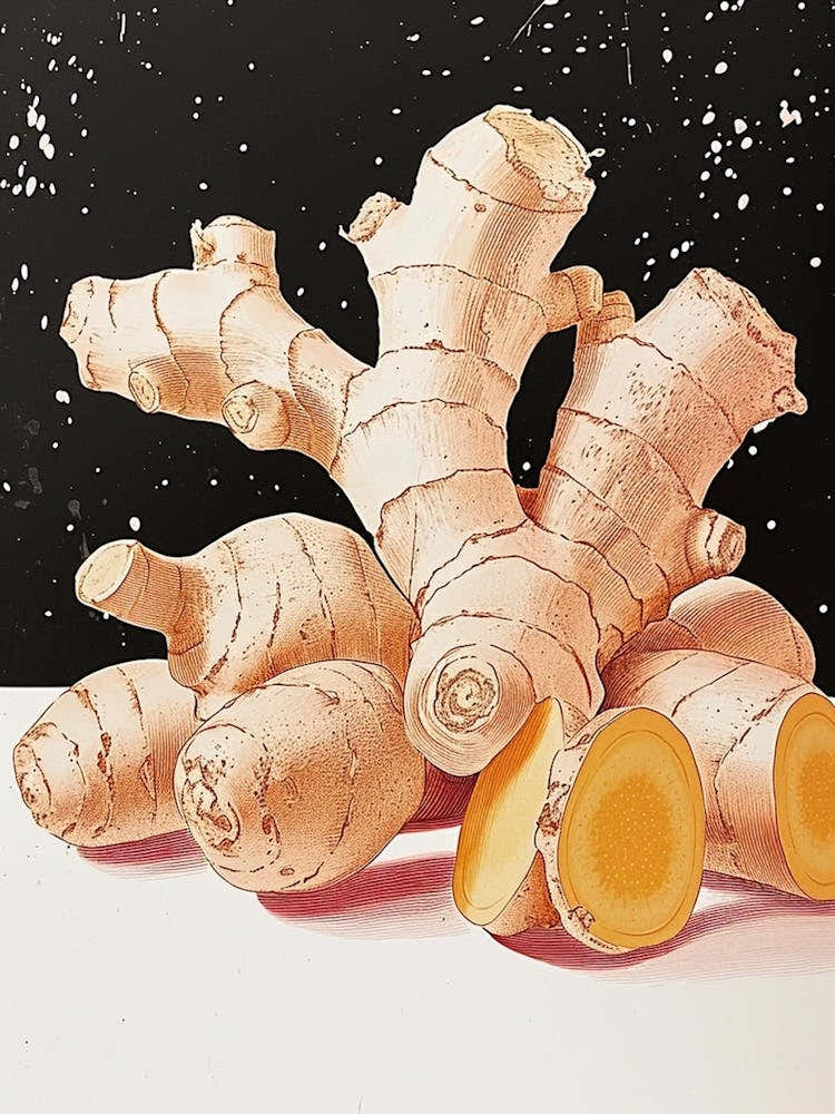 Art Deco Ginger Still Life 1