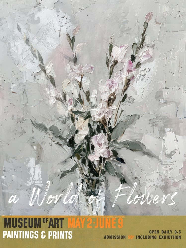 A World Of Flowers, Van Gogh Exhibition Snapdragons 3