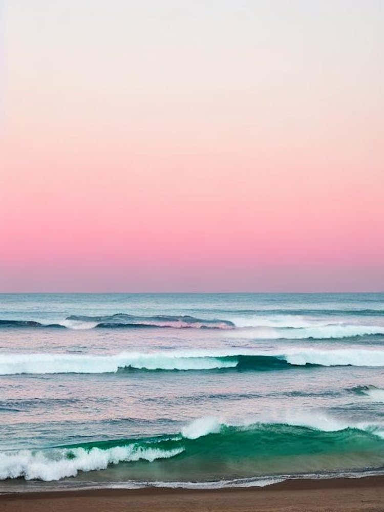 Casuarina Beach, Australia Pink Photography 1