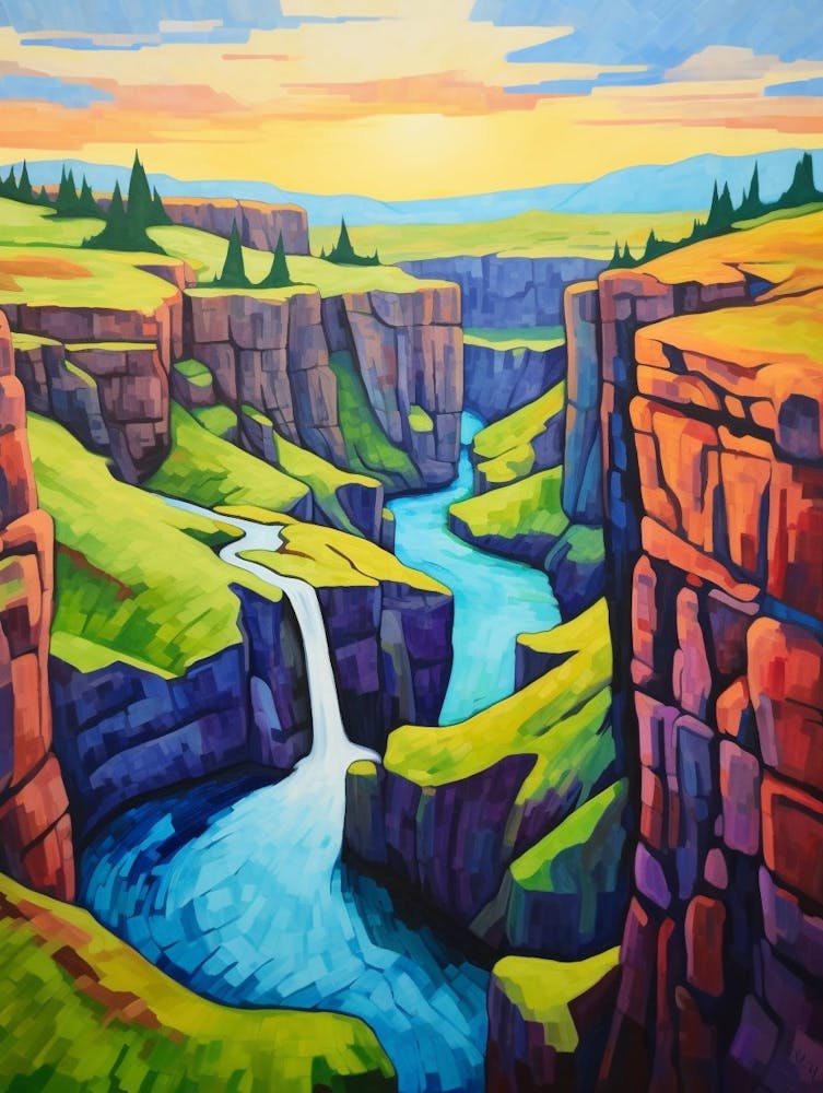 Palouse Falls State Park Retro Park 4