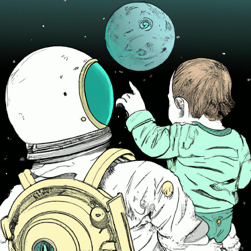 Astronaut And Child