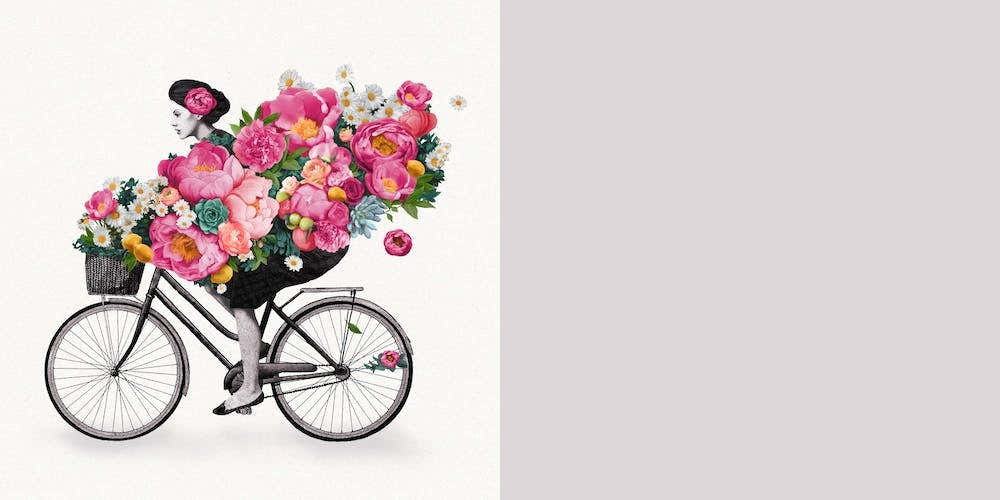 Floral Bicycle