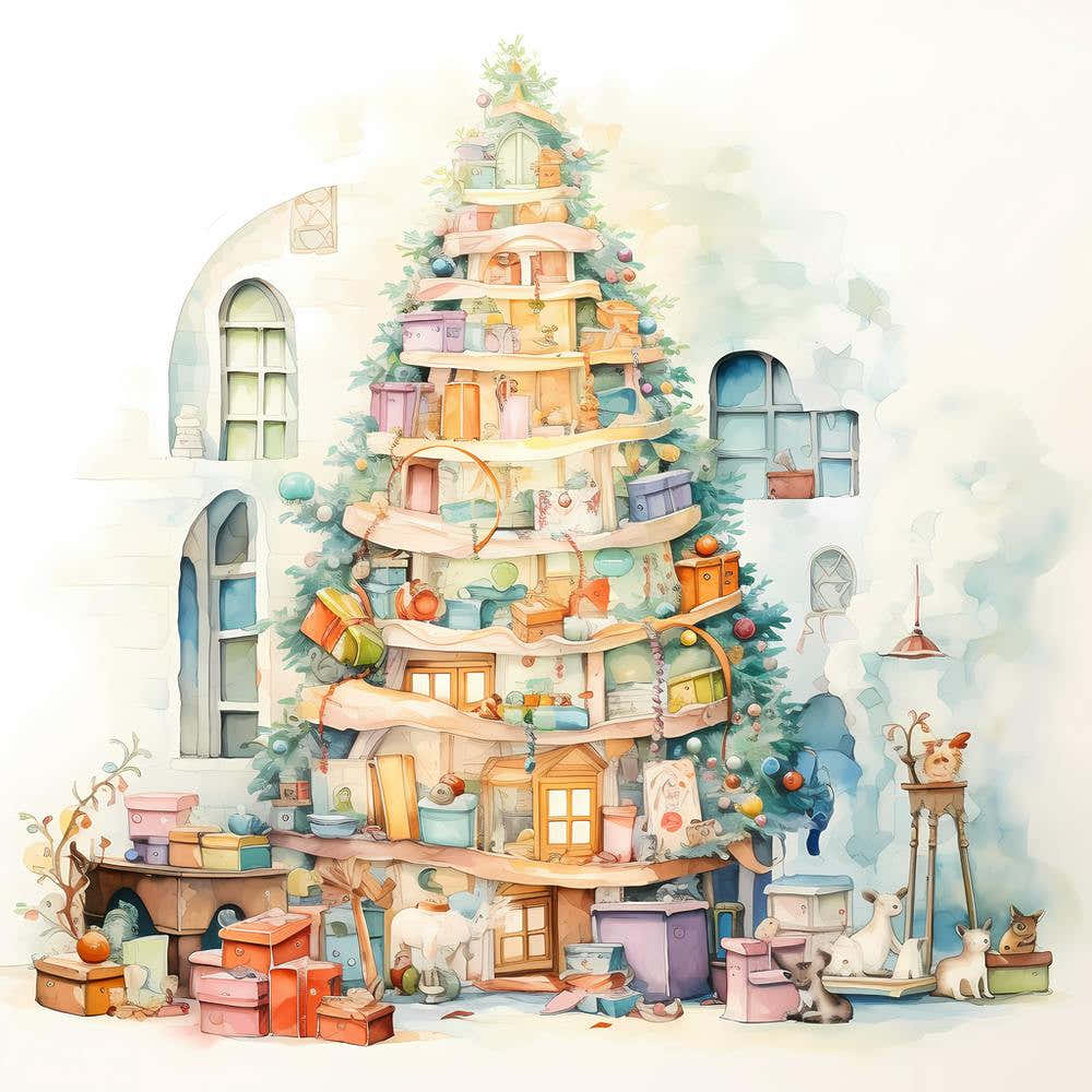 Antique Yuletide Greenery