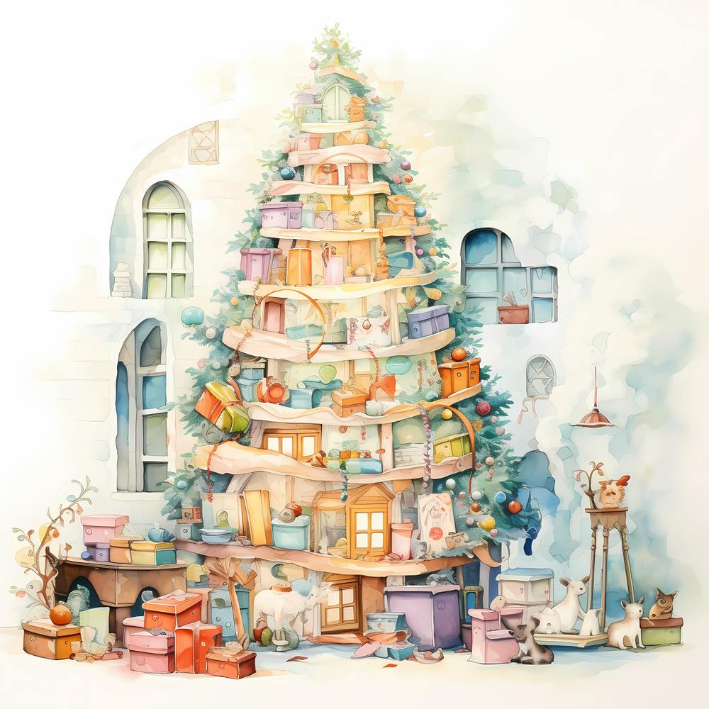 Antique Yuletide Greenery