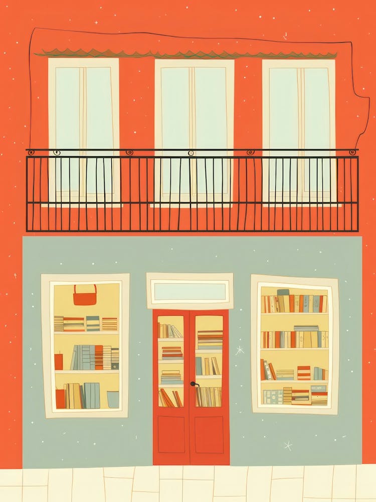 Portugal The Book Nook Pastel Colours 2