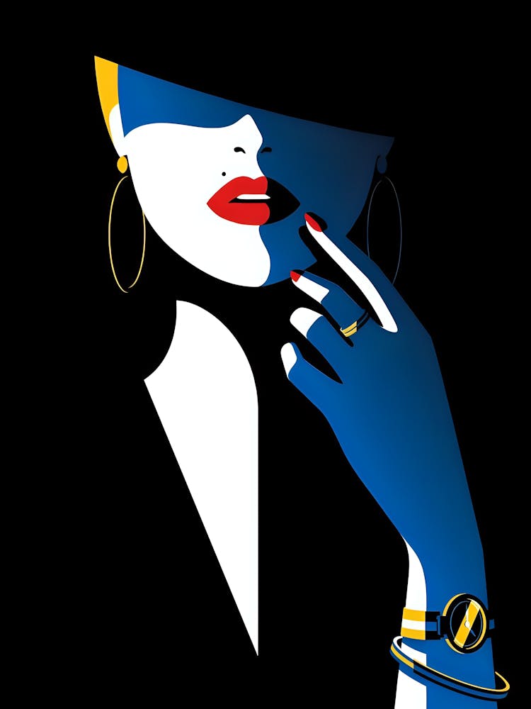 Woman In A Hat 2