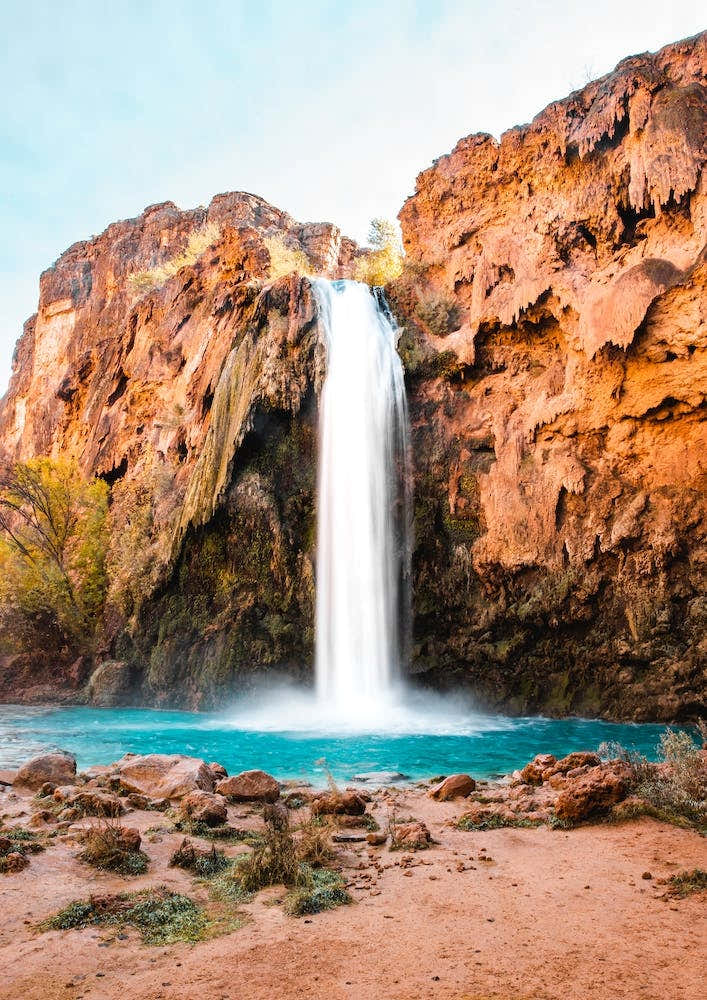 Desert Oasis Waterfall 2