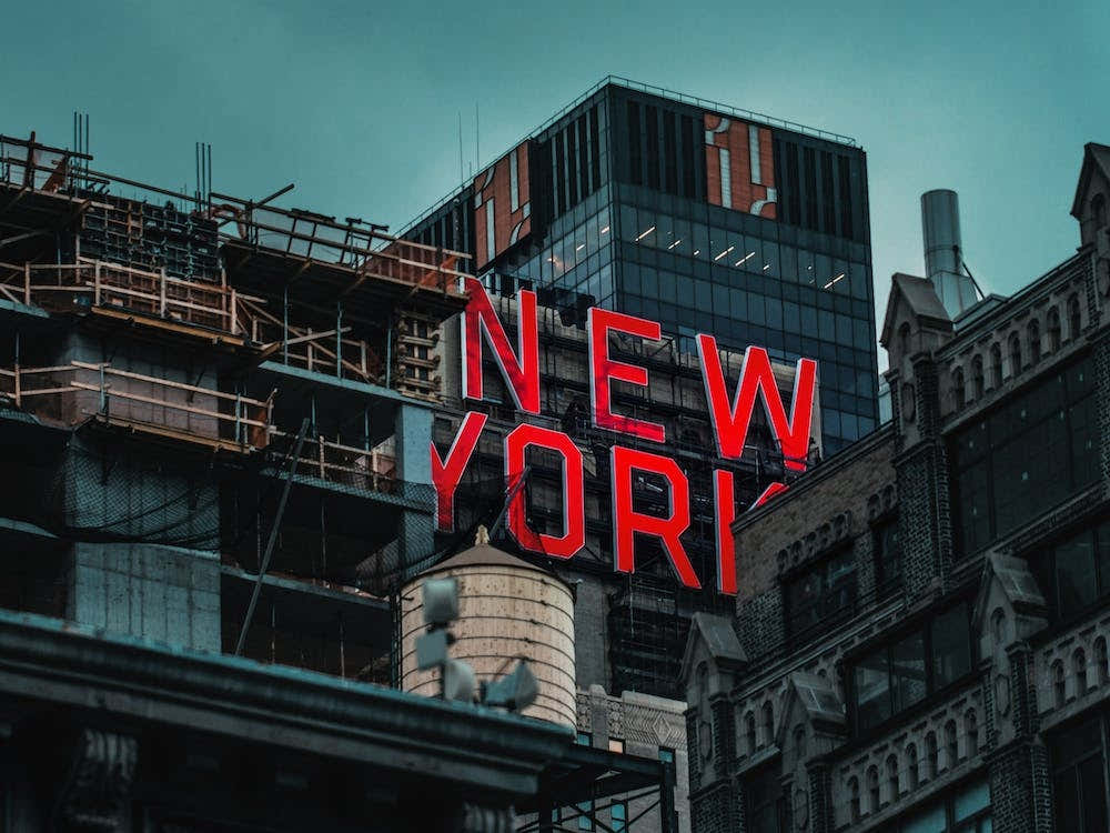 New York Sign, New York