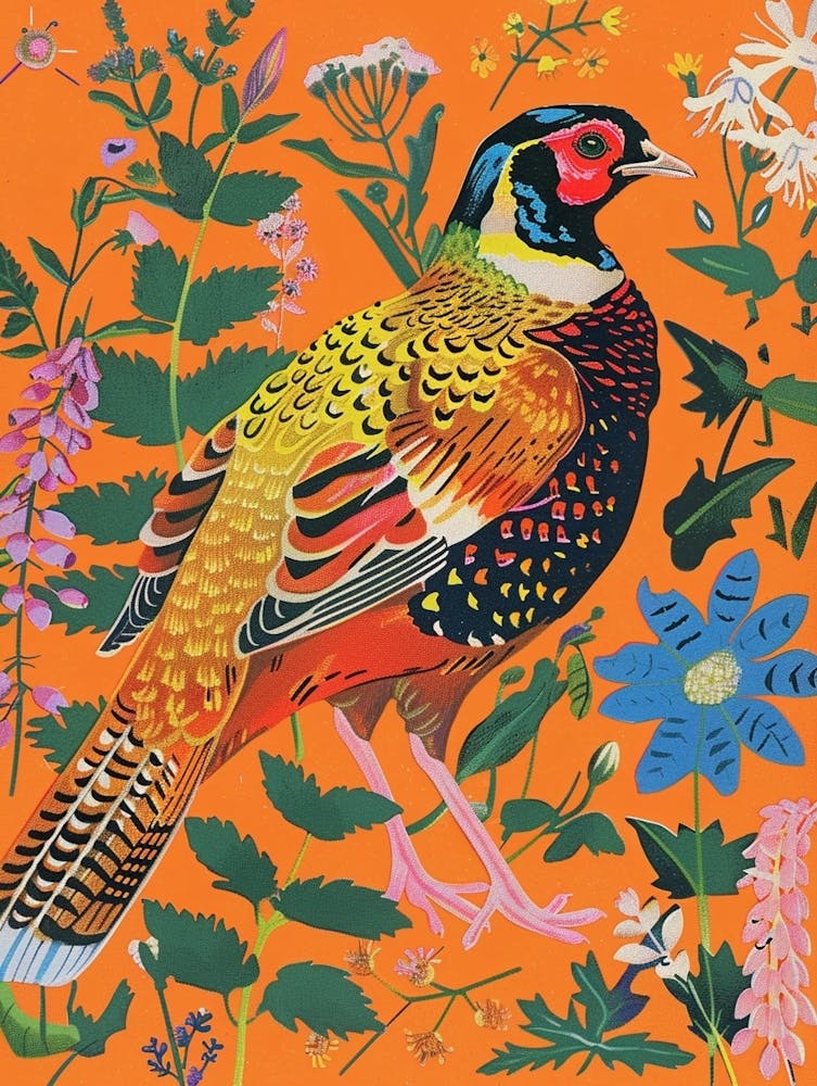 Spring Birds Pheasant 3