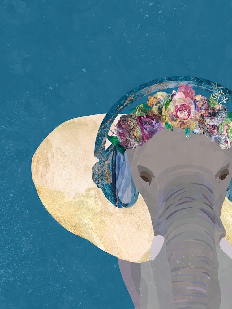 Elephant In Headphones