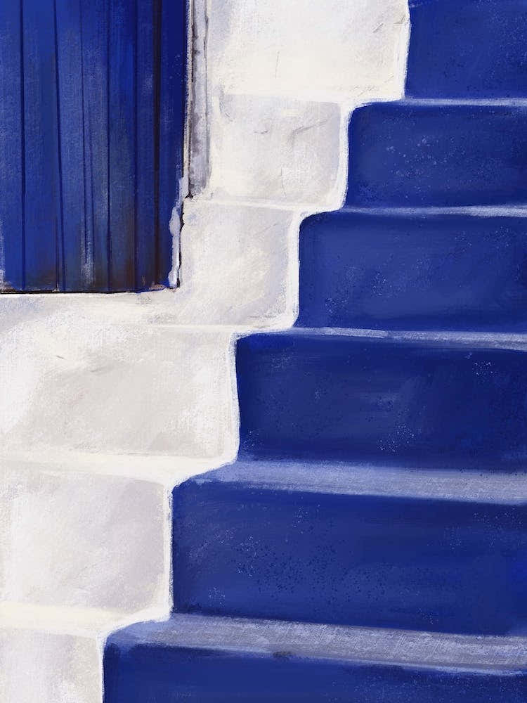 Azure Stairs Santorini