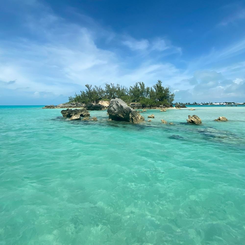 Beautiful Bermuda Water - Square