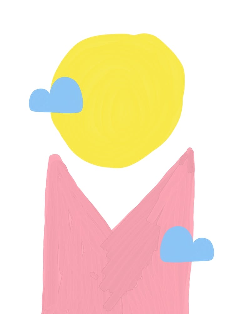 Painted Abstract Shapes 3