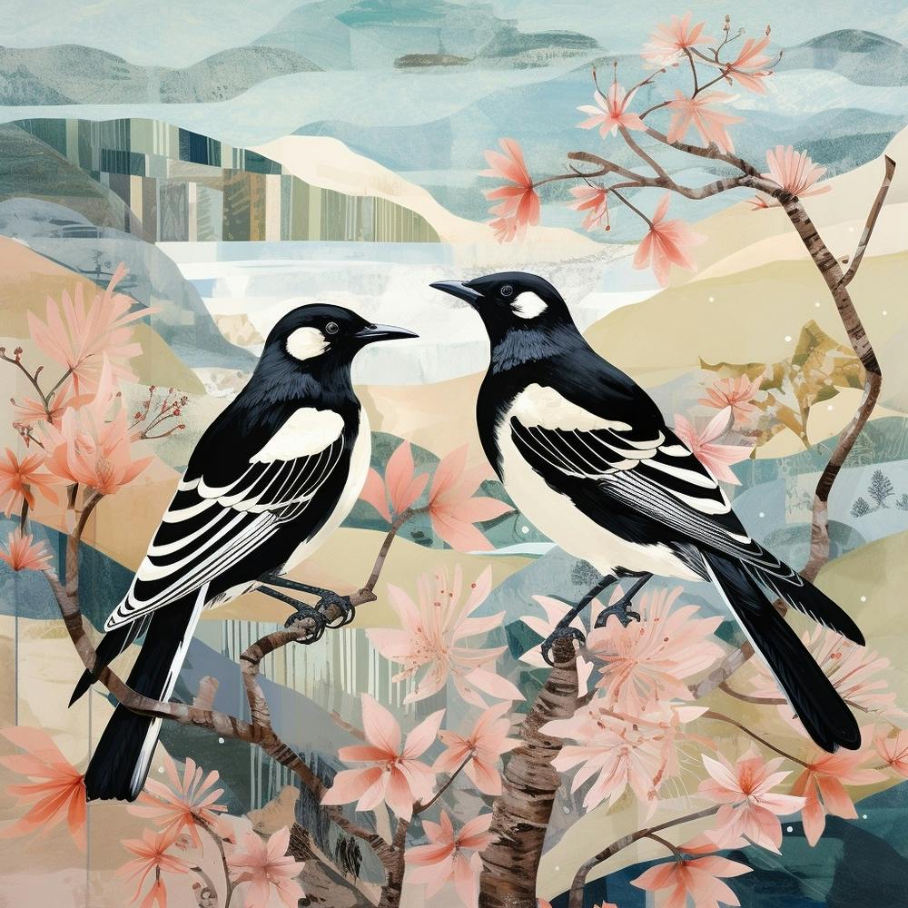 Bird In Nature Magpie 1