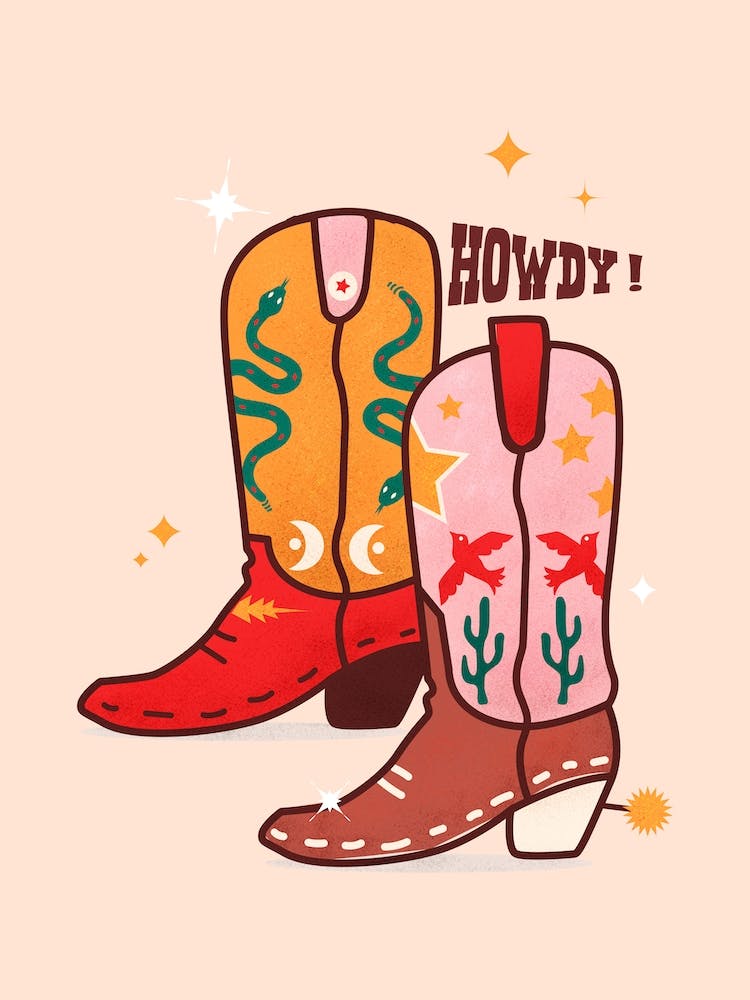 Howdy! Cowboy Boots