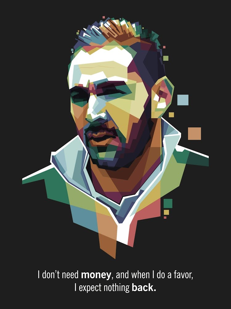 Benzema Pop Art WPAP