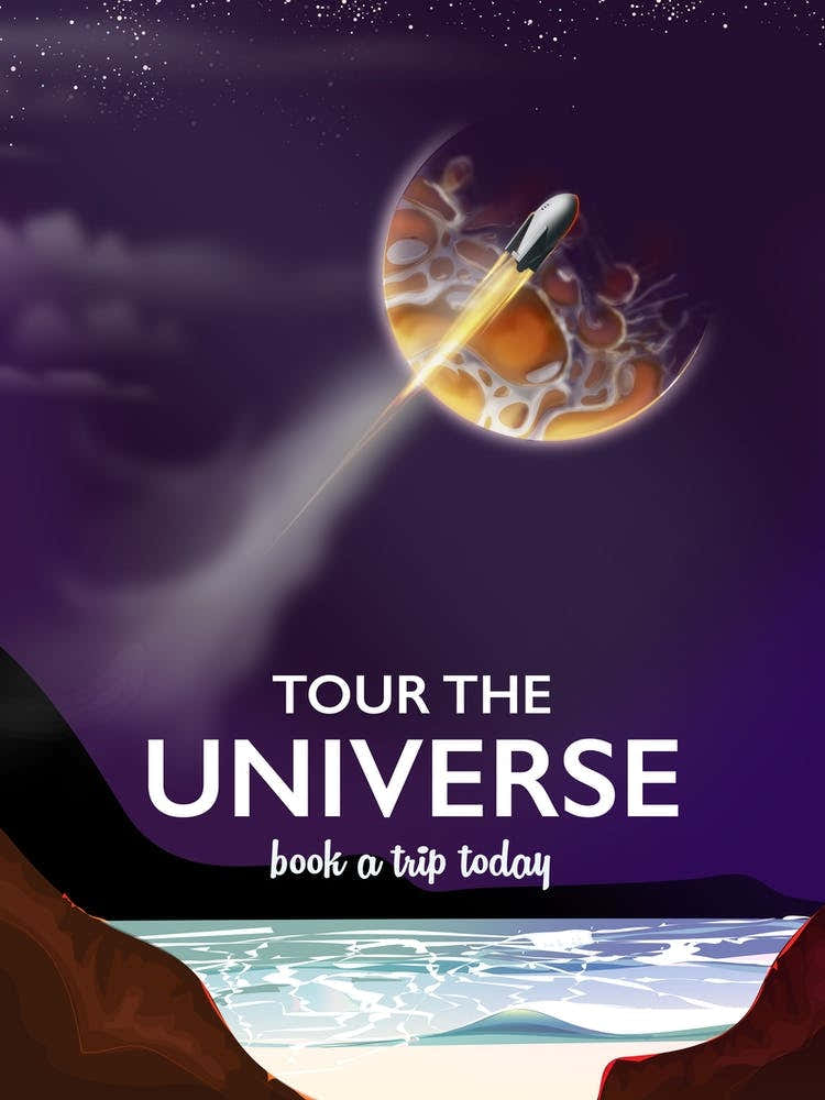 Tour The Universe Space Art 2