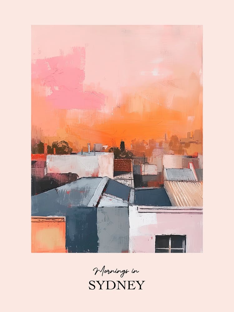 Mornings In Sydney Rooftops Morning Skyline 4