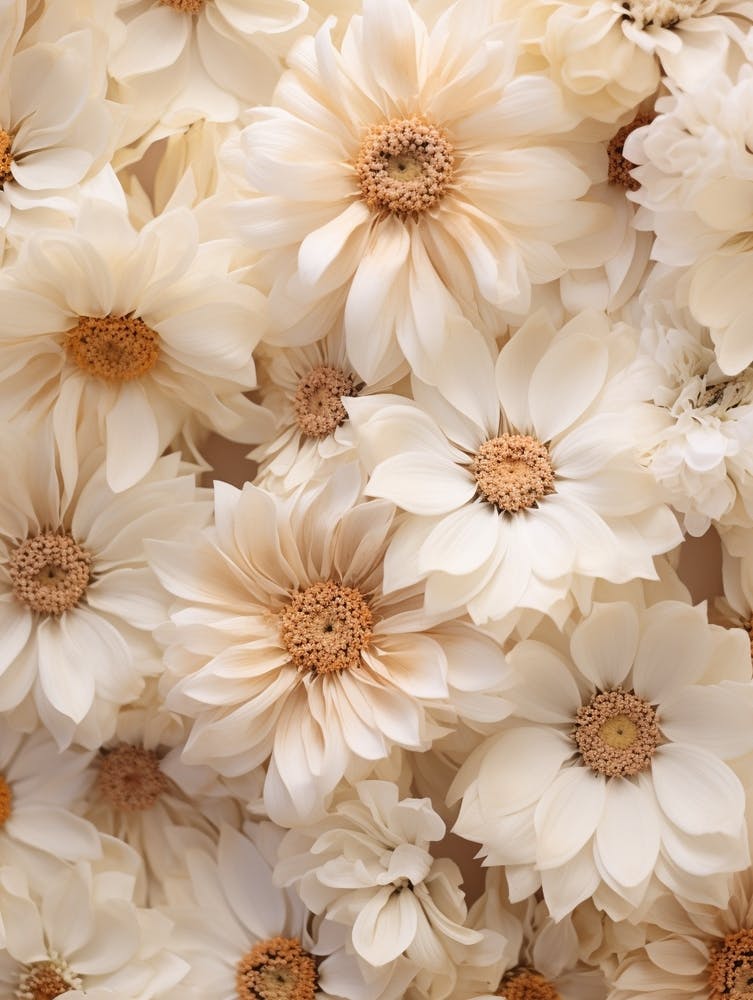 Boho Dried Flowers Cineraria 1