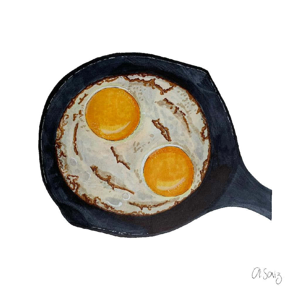 Frtied Eggs