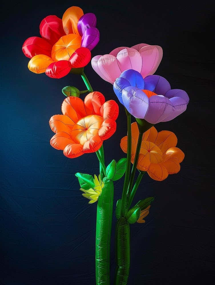 Bright Inflatable Flowers Calendula 1