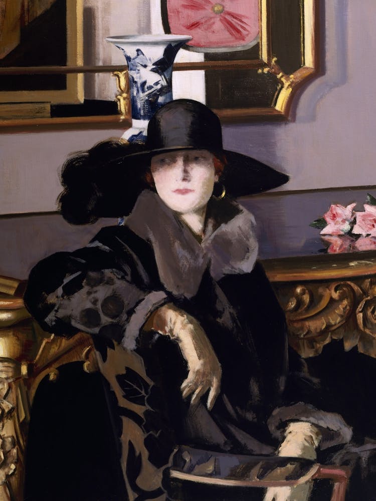 A Lady In Black