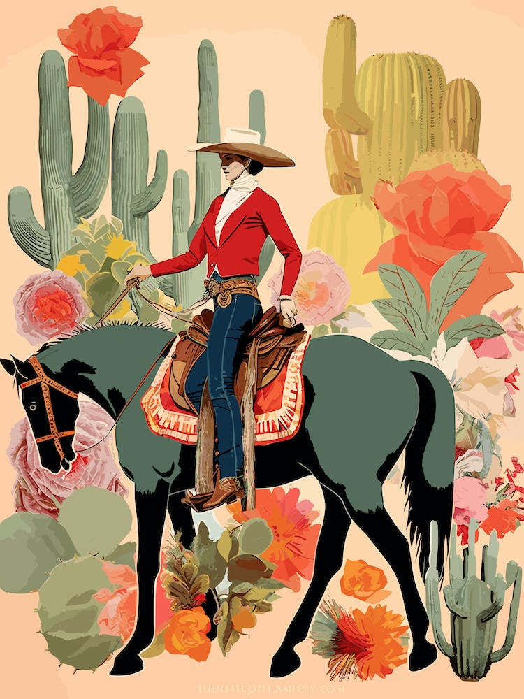 Collage Of Cowgirl Cactus 7