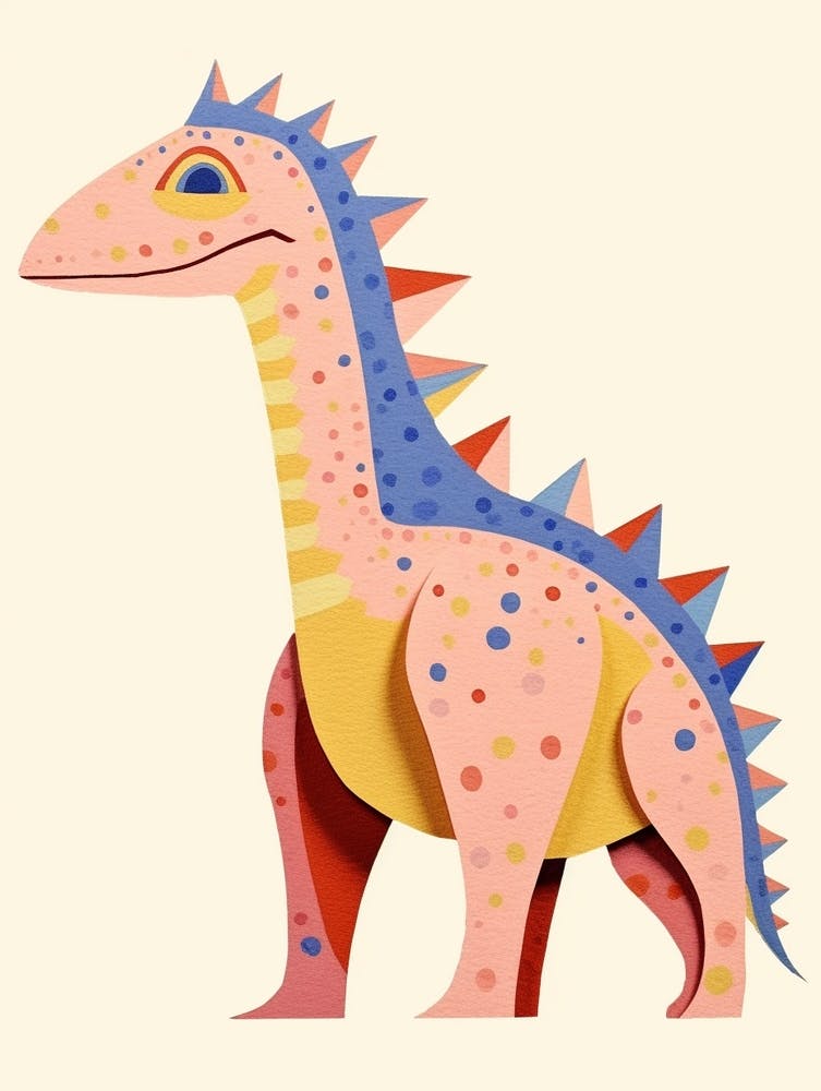 Nursery Dinosaur Art Citipati 2