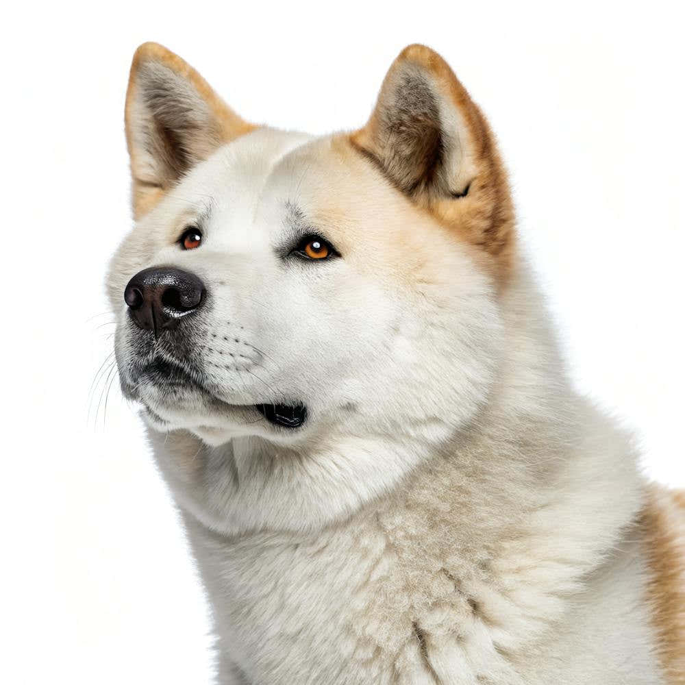 Akita Dog Portrait