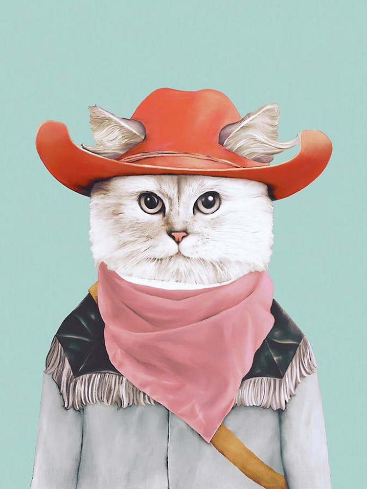 Cowboy Cat - Rodeo Cat